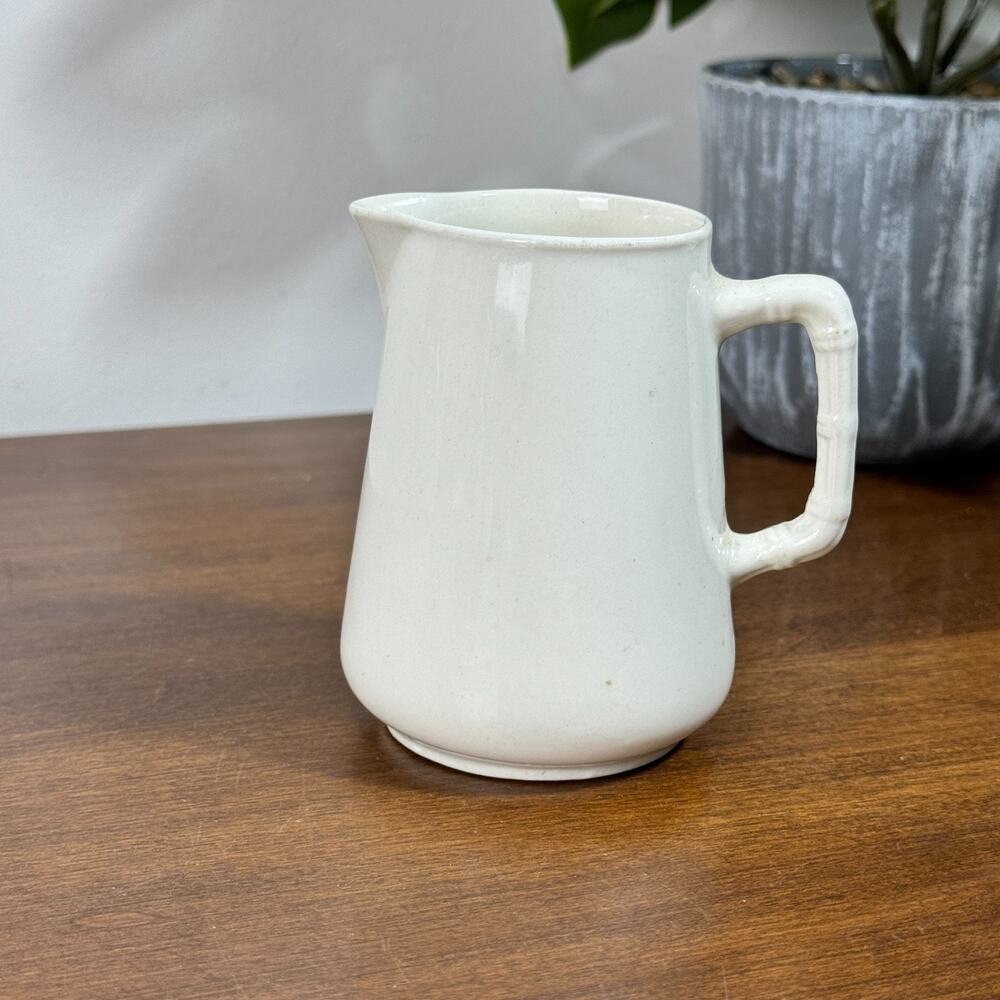 Vintage Sampson Bridgwood England Pitcher Ironstone Semi-Porcelain 3.5 inches